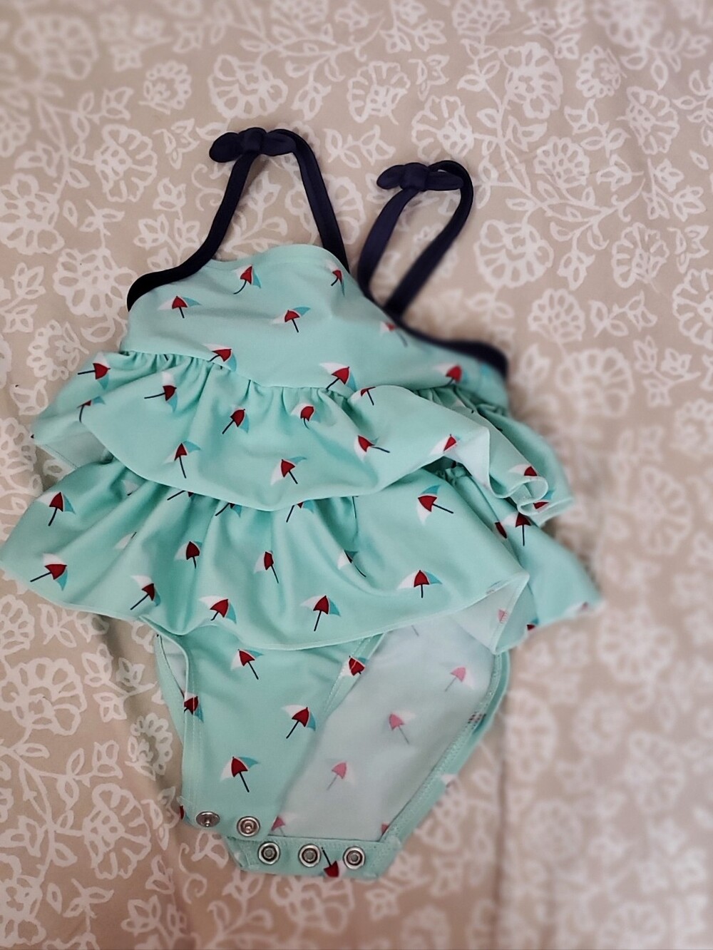 3-6 month baby girl bathing suit